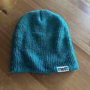 💙2 for $5 💙 
Neff turquoise beanie winter hat